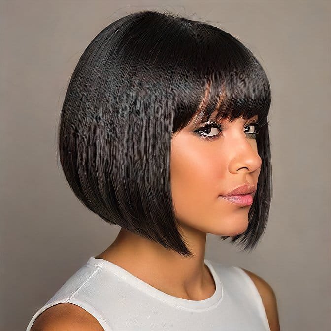 butterfly bob haircut